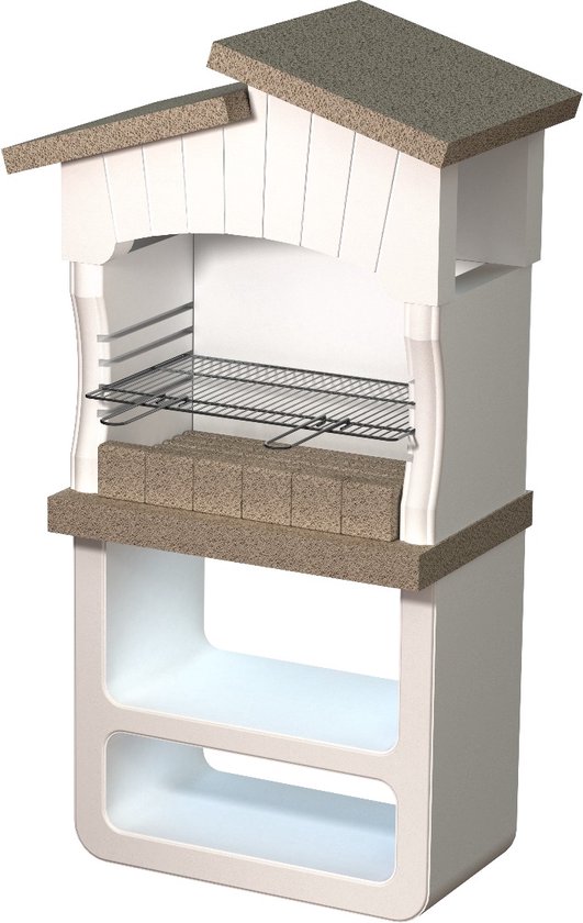 Sarom Fuoco – betonnen barbecue Caorle – 80 x 51.5 x 161 cm