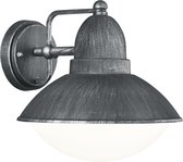 LED Tuinverlichting - Tuinlamp - Torna Amira - Wand - E27 Fitting - Mat Zilver - Aluminium
