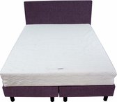Bedworld Boxspring 180x220 - Stevig - Seudine - Paars (ONC65)
