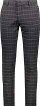 Haze & Finn Broek Italian Pants Mc16 0541 Walnut Black Pied De Poule Opt4 Mannen Maat - W34 X L32