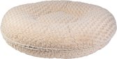 Jack & Vanilla - JV SOFTY Donut mand Puff Rozet - Kleur: Beige - Ø105cm