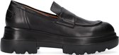 Shabbies 120020059 Loafers - Instappers - Dames - Zwart - Maat 38