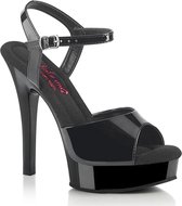 Fabulicious Sandaal met enkelband -35 Shoes- MAJESTY-509 US 5 Zwart