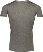 Tommy Hilfiger T-shirt Groen  - Maat M - Heren - Herfst/Winter Collectie - Katoen;Polyester