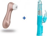 Satisfyer Pro 2 Next Generation - Luchtdruk Vibrator + Rabbit Vibrator - Tarzan Vibrator