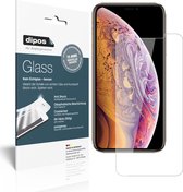 dipos I 2x Pantserfolie helder compatibel met Apple iPhone XS Beschermfolie 9H screen-protector