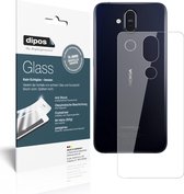 dipos I 2x Pantserfolie helder compatibel met Nokia 8.1 Rückseite Beschermfolie 9H screen-protector