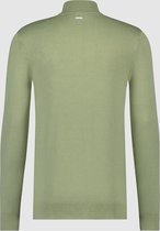 Purewhite -  Heren Slim Fit   Essential Trui  - Groen - Maat M