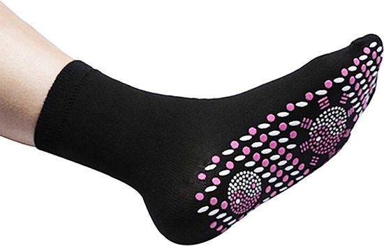 Warmtesokken Unisex maat L Tourmaline zelf verwarmende massage sokken /  HaverCo | bol.com