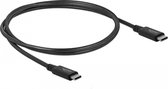 DeLOCK 86979 câble USB 0,8 m USB4 Gen 3x2 USB C Noir