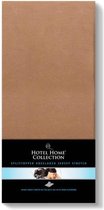 Bol.com Hotel Home Collection - Split Topper Hoeslaken - 160x200/210/220+10 cm - Taupe aanbieding