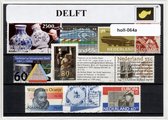 Delft - Typisch Nederlands postzegel pakket & souvenir. Collectie van verschillende postzegels van Delft - kan als ansichtkaart in een A6 envelop - authentiek cadeau - kado - kaart