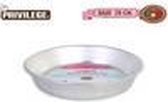 Schimmel aluminium gebakje onder 28cm privilege