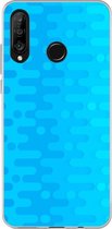 Smartphonebooster Telefoonhoesje - Back Cover - Geschikt Voor Huawei P30 Lite - Blue En Blue
