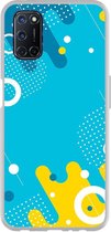 Smartphonebooster Telefoonhoesje - Back Cover - Geschikt Voor Oppo A72 - Blue En Blue