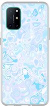 Smartphonebooster Telefoonhoesje - Back Cover - Geschikt Voor OnePlus 8T - Blue En Blue