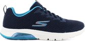 Skechers GOwalk Air - Shadow - Dames Sneakers Sport Casual Schoenen Blauw 124337-NVTQ - Maat EU 37.5 UK 4.5