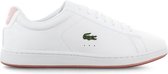 Lacoste Carnaby EVO 0721 - Dames Sneakers Sport Casual Schoenen Wit 7-41SFA00311Y9 - Maat EU 40.5 UK 7