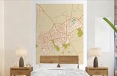 Behang - Fotobehang Kaart - Roden - Vintage - Breedte 200 cm x hoogte 300 cm