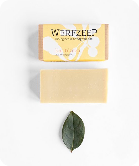 Werfzeep karitézeep Shea butter Biologische en Natuurlijke zeep