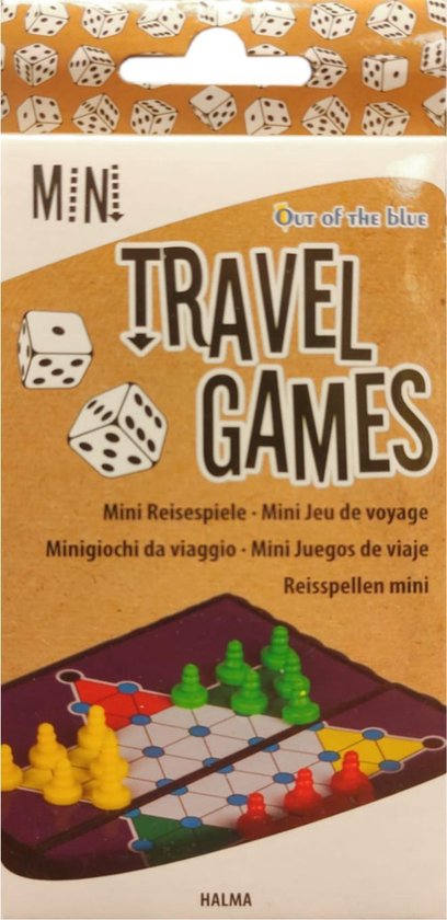 Afbeelding van het spel Mini reisspel - Halma