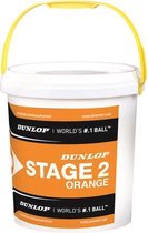 Dunlop Stage 2 Tennisballen - Geel/ Oranje - 60 stuks