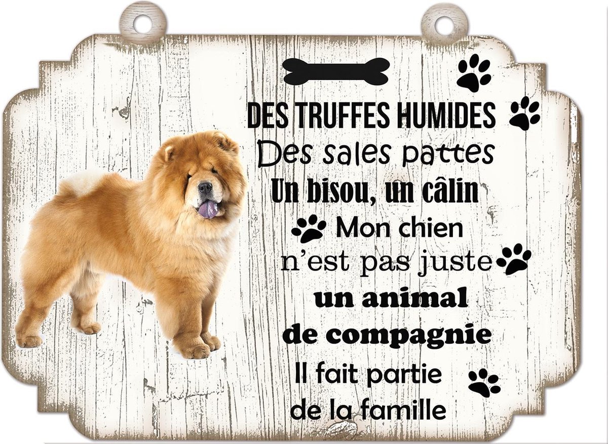 Tableau Déco - Chow Chow