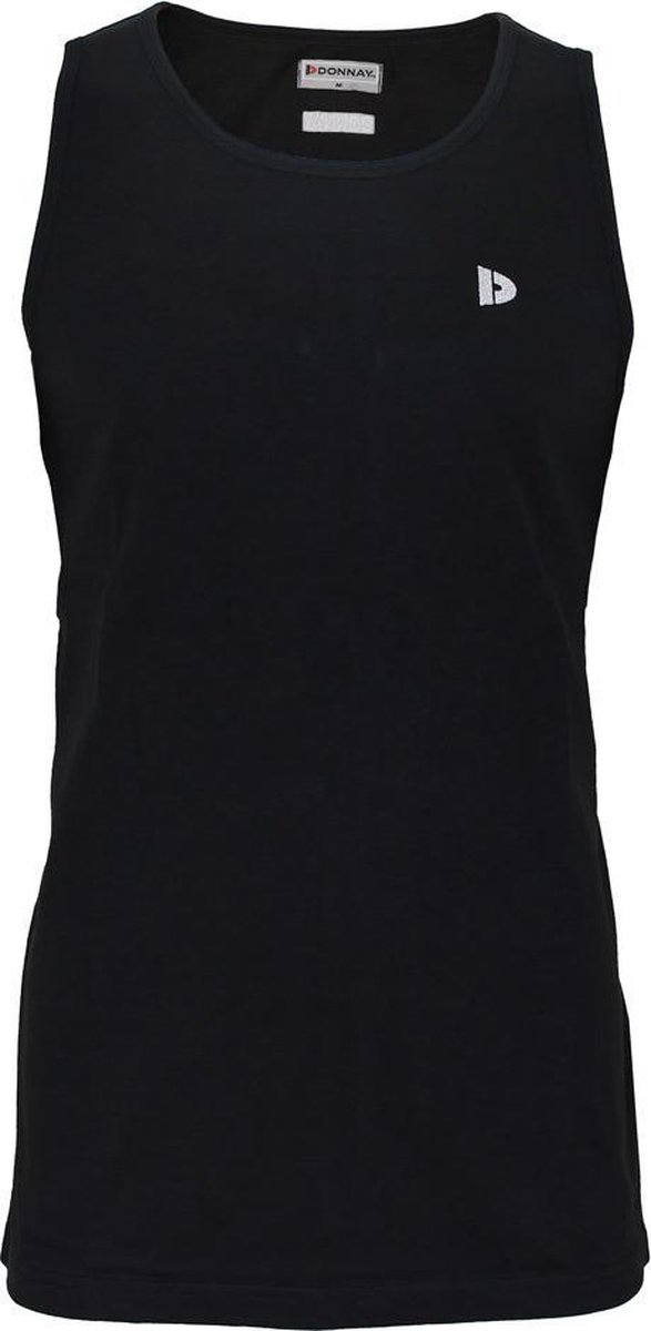 Donnay - Muscle shirt (James) - Tanktop - Heren - Black (020) - maat L