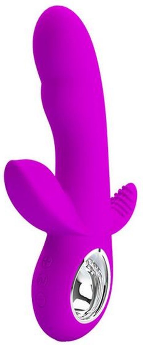 Goedkoopste Dubbele Stimulatie Vibrator Pretty Love Humphray Roze (9,5 cm