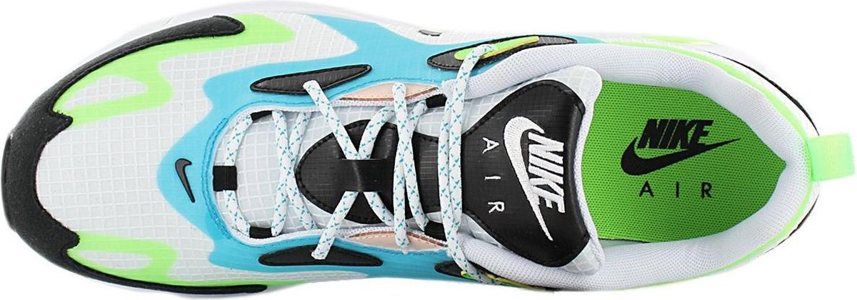 nike air max 200 white green