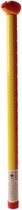 geluidsbuis slang junior 42,5 cm rood/geel
