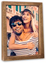 ZEP - Houten fotolijst Marne verticaal bruin voor foto formaat 10x15 - BM461V