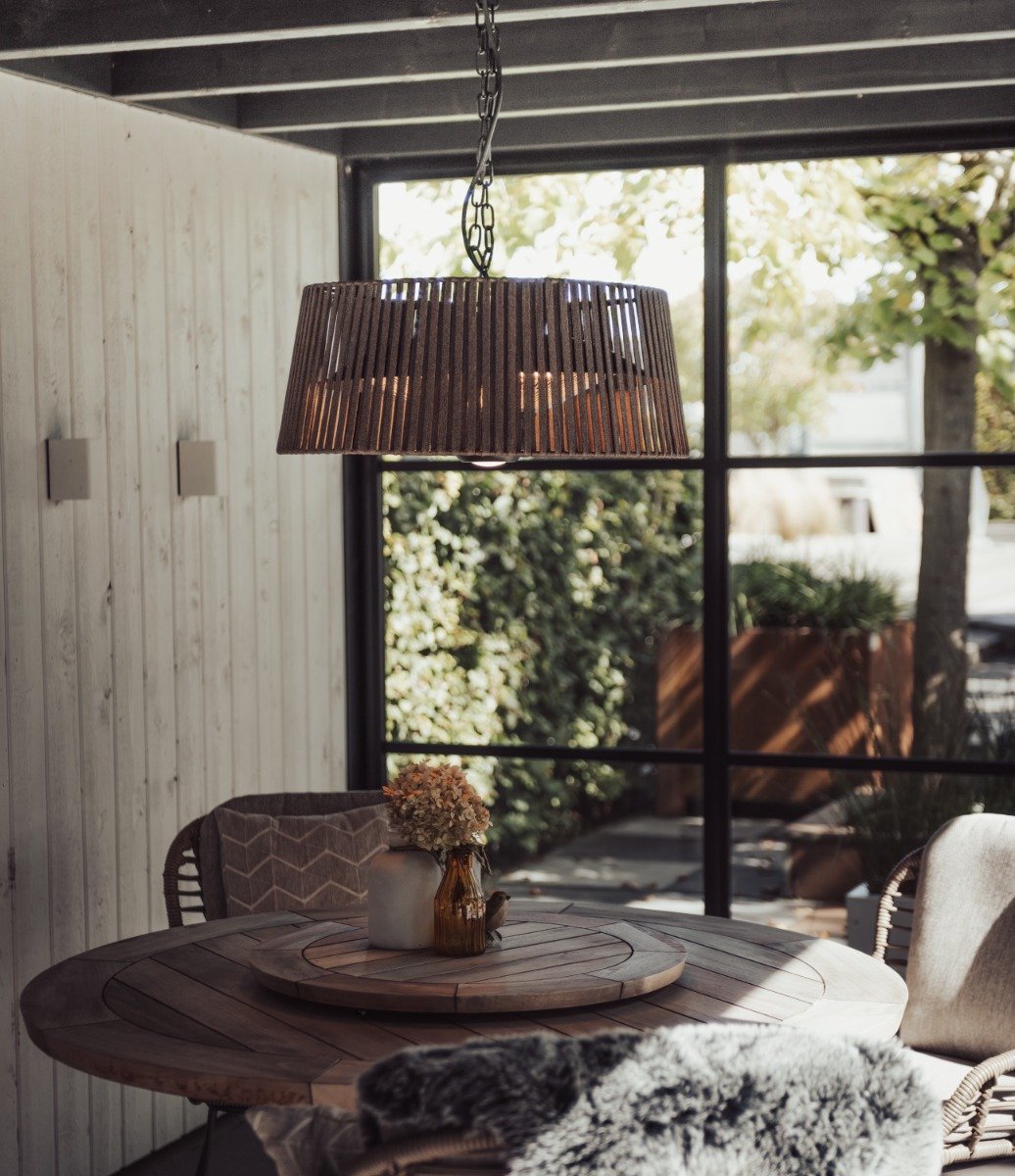Sunred Artix Corda Bright 1800 W - Hanging patio heater - Brown