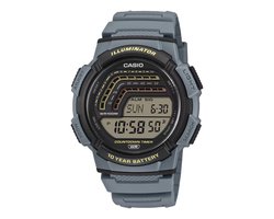 Casio Casio Collection WS-1800-2AVEF Horloge - Kunststof - Blauw - Ø 44 mm