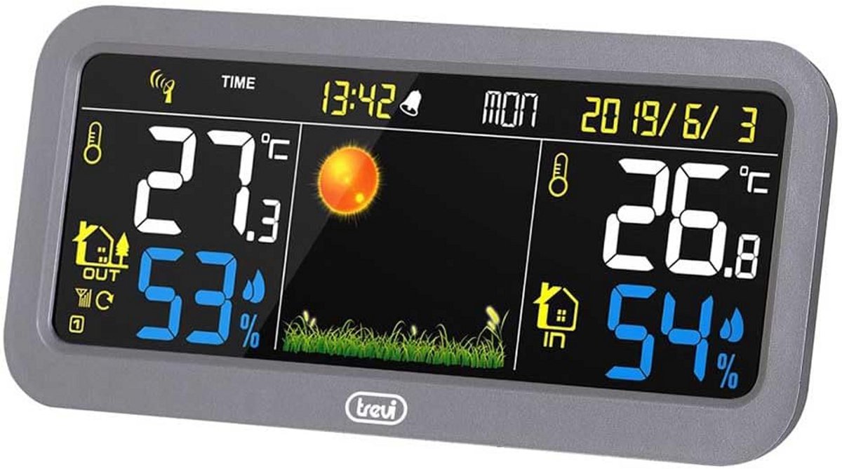 Draadloos Weerstation met Binnen- en Buitenunit