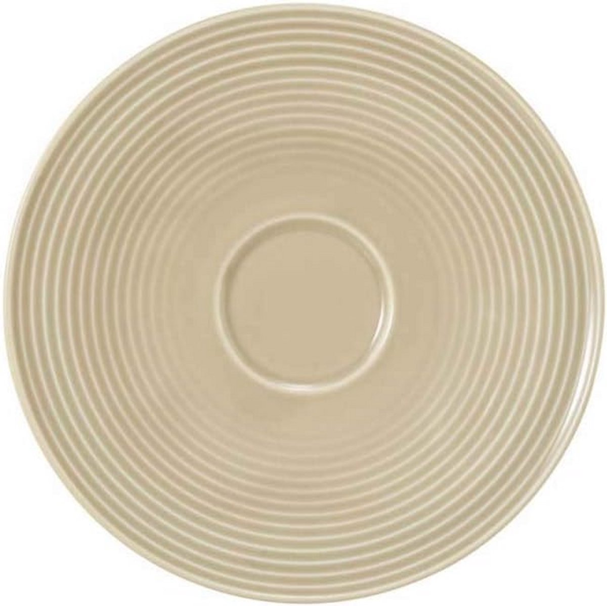 Grote combi-schotel set beige 16,5 cm 6-delig