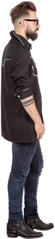 Costume des années 50 | Chemise Rockabilly Rugged Rudolf Man | Taille 52 | Costume de carnaval | Déguisements