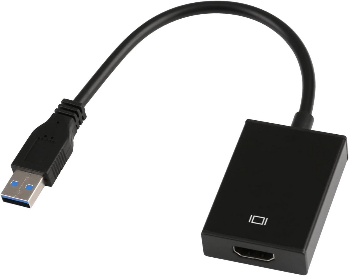 USB naar HDMI Adapter voor Full HD 1080P Beeldscherm met Audio