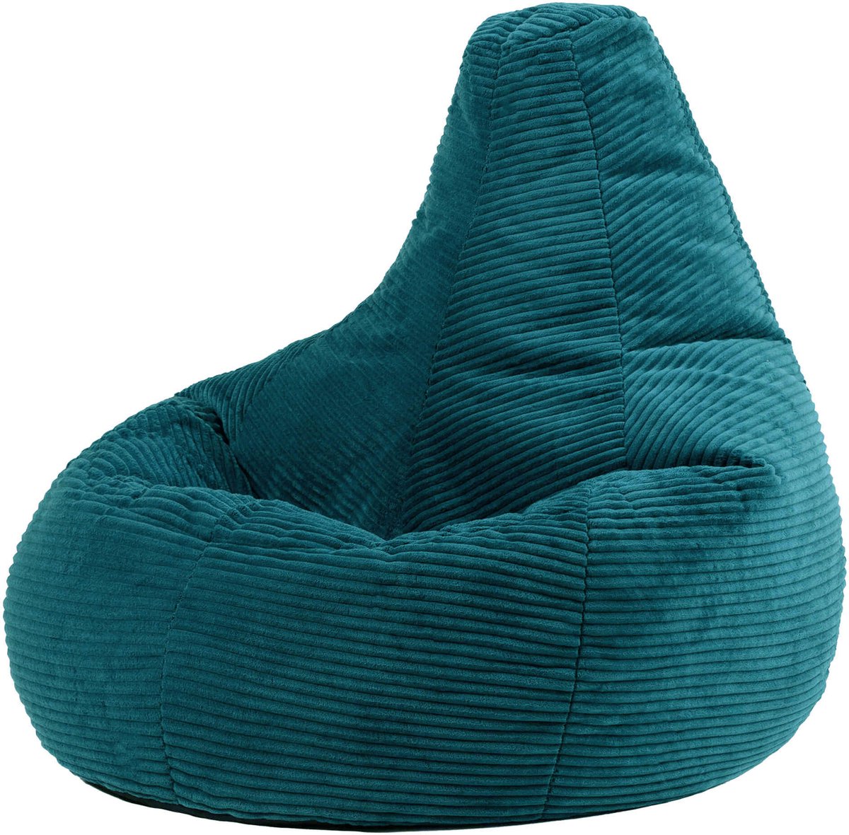 icon - Dalton Zitzak Fauteuil - Gaming - Ribfluweel - Blauwgroen