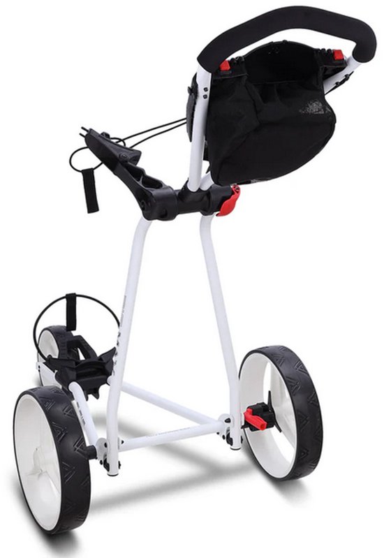Big Max Ti Two Golftrolley - Golfkar - Wit van Big Max — afbeelding 4