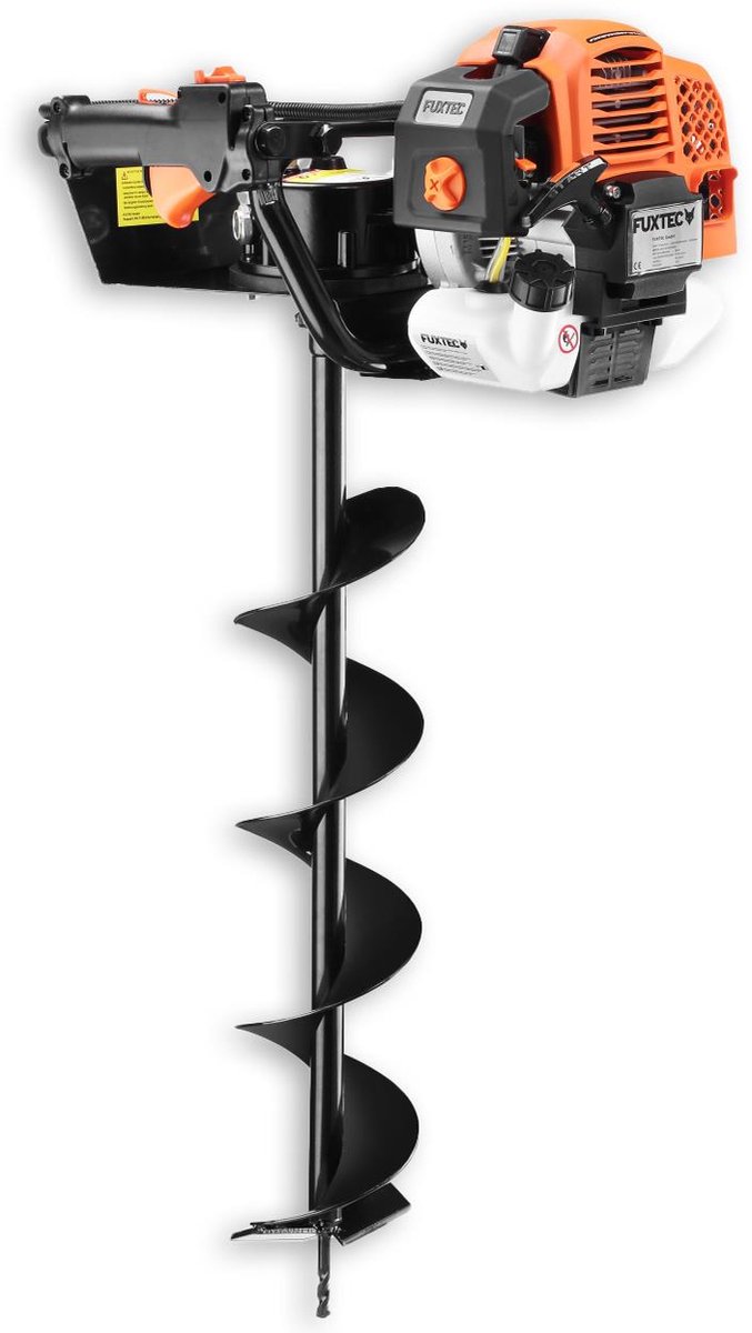 FUXTEC Grondboor Benzine incl. 100/150/200mm hulpstukken - 62cc - FX-EB162 van FUXTEC — afbeelding 3
