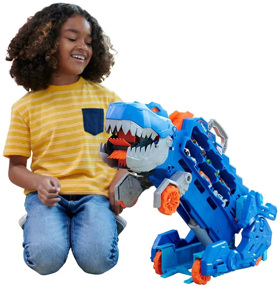 Hot Wheels - City Ultieme Dino Hauler Vrachtwagen - 1:64 - Speelgoedvoertuig — afbeelding 2