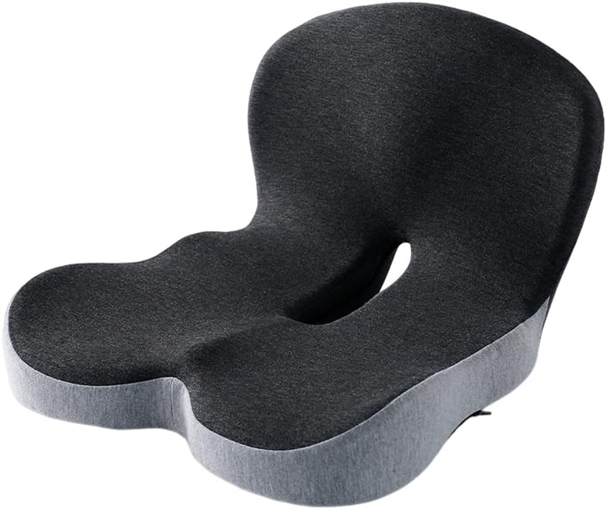 Ergonomisch Zitkussen van Traagschuim voor Rugpijn en Stuitbeenverlichting