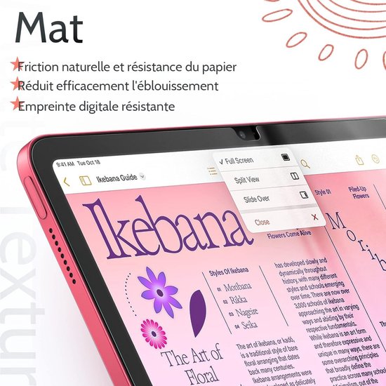 2x Matte Schermbeschermer voor iPad Pro 12,9 inch - Tekenen als op Papier Optiek — afbeelding 2