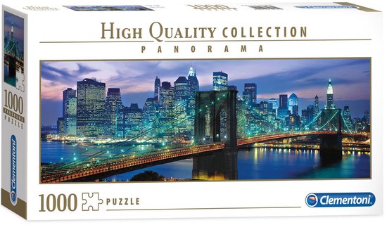 PUZZLE Panorama 1000 pieces - Le pont de Brooklyn New York