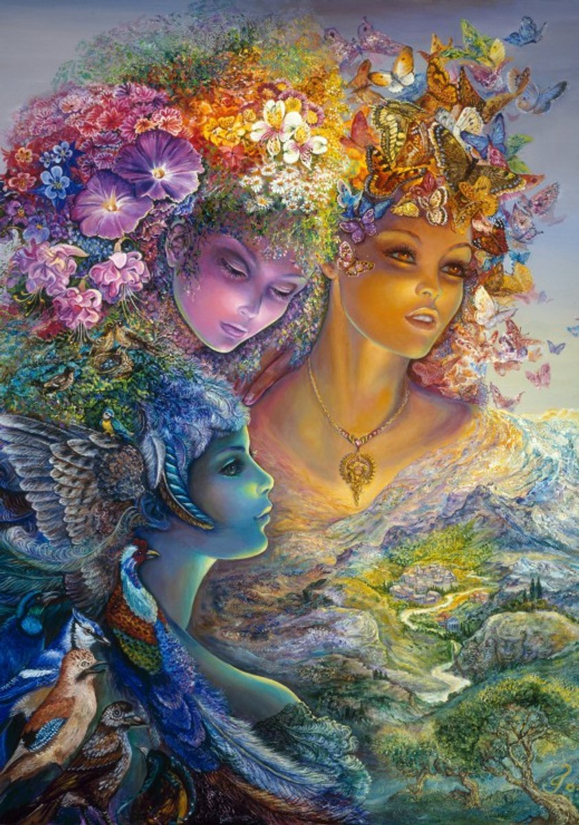 Grafika puzzel kunst The Three Graces - 1000 stukjes volwassenen.
