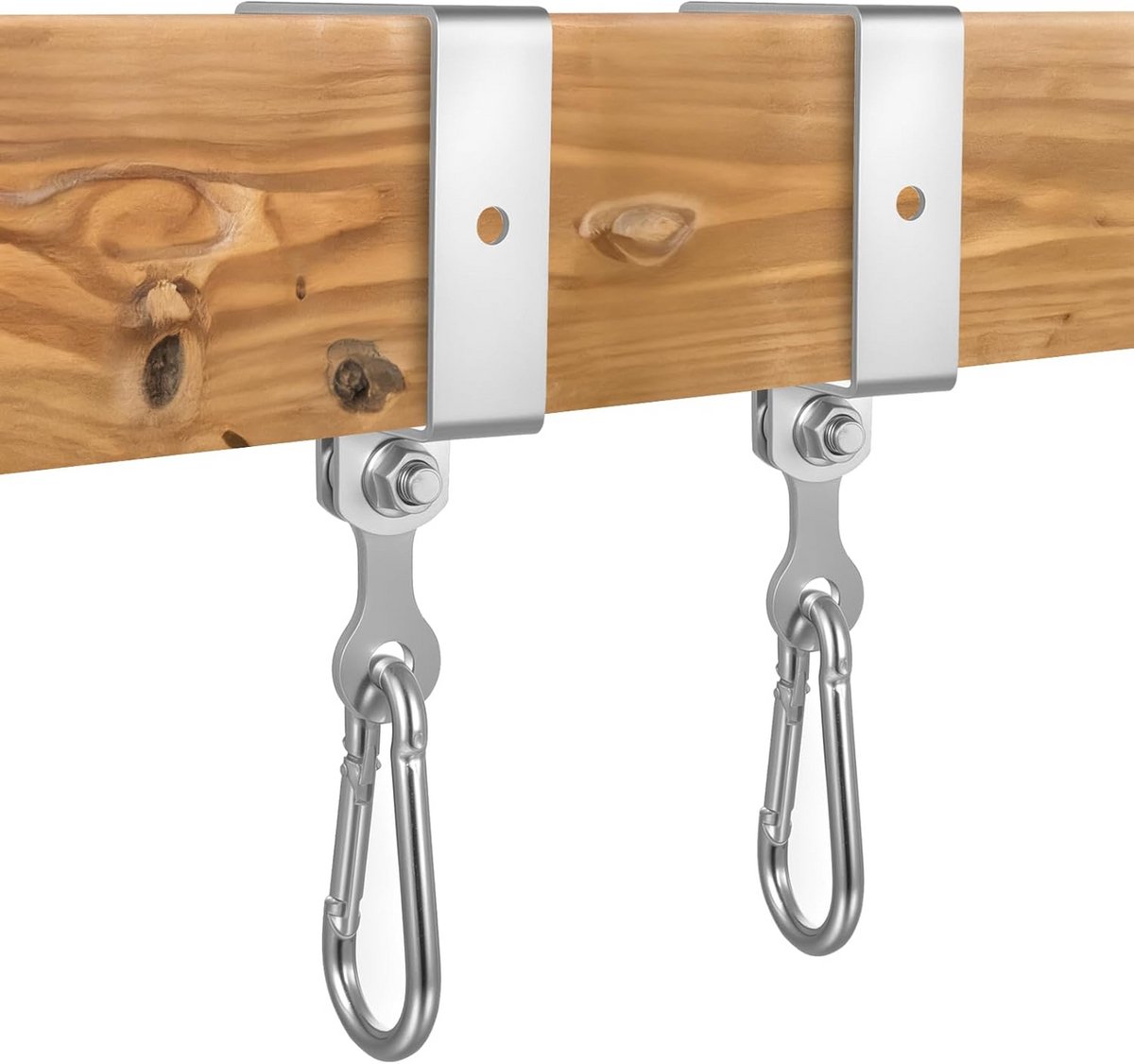 2x Heavy Duty Schommelhaken met Lagers voor Hangstoel en Yoga Schommelbevestiging