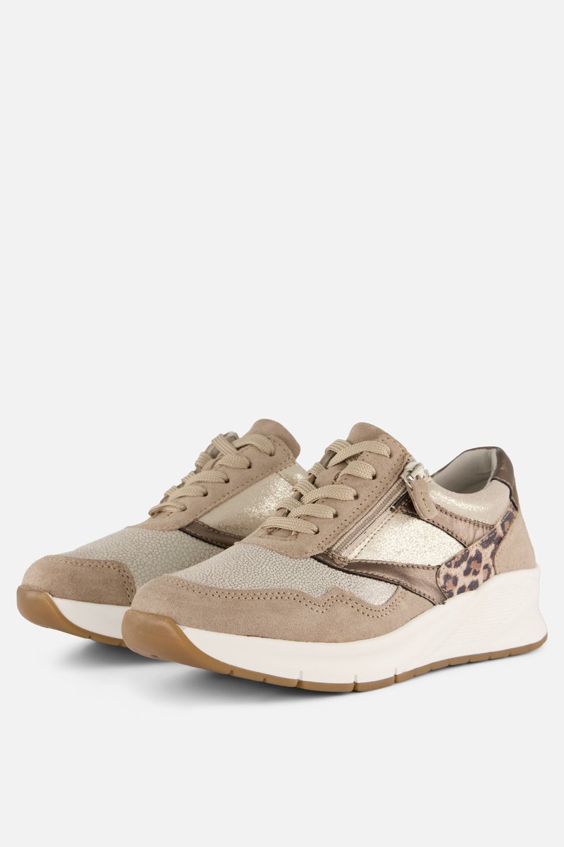 Feyn Sneakers beige Suède K-Leest - Maat 37