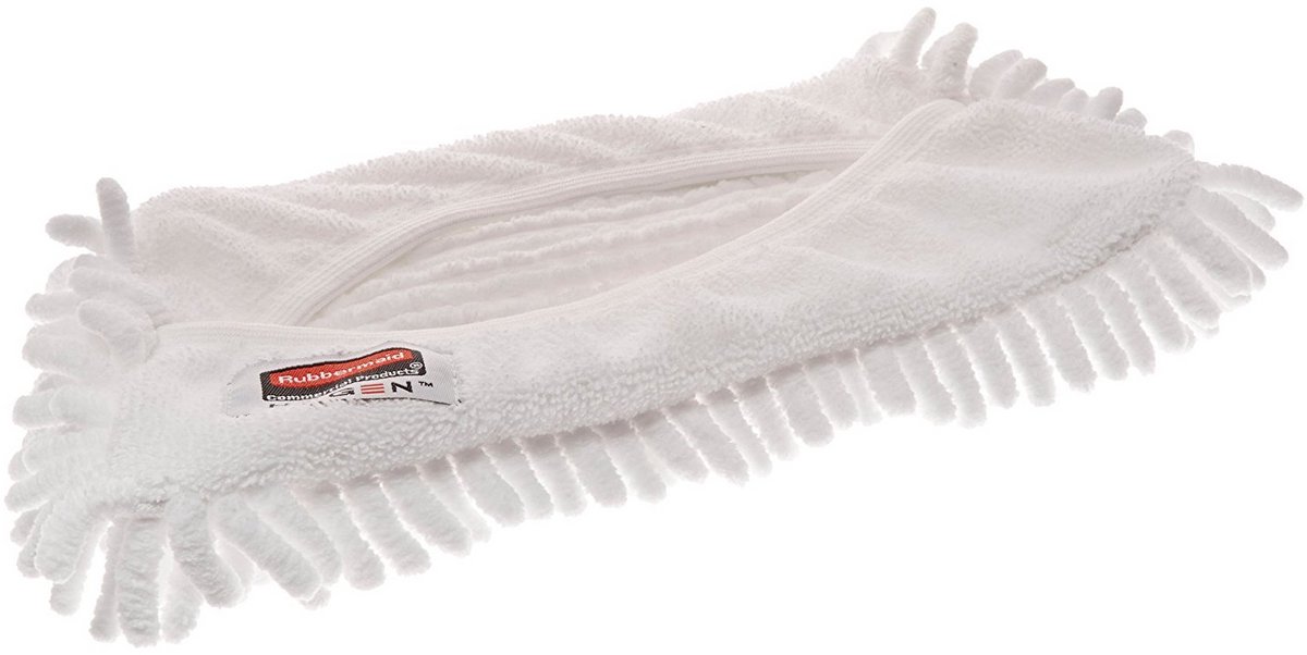 Flexibele Microvezel Dweilhoes voor Dweilsysteem - 11 inch - Wit (12 Stuks)