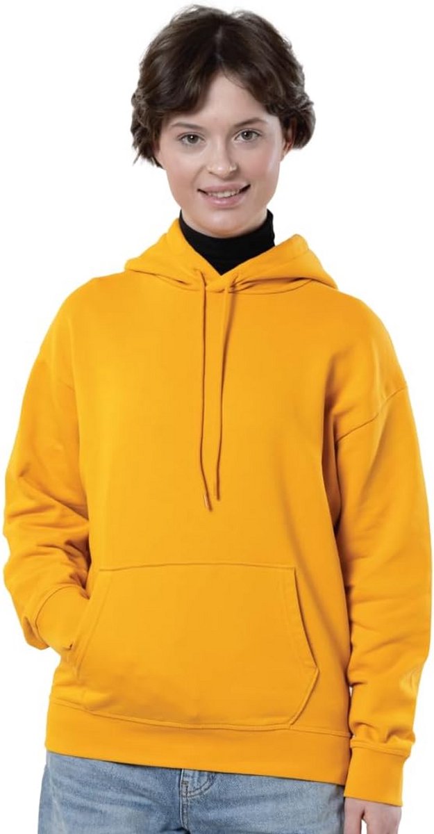 Dames Hoodie Katoen French Terry - Zacht Sweatshirt met Standaard Pasvorm